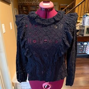 Black Lace Long Sleeve